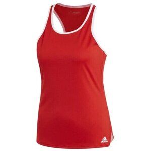 Adidas Club Tank Sleeveless Tennis Scarlet Red Raceback NWT Size XL